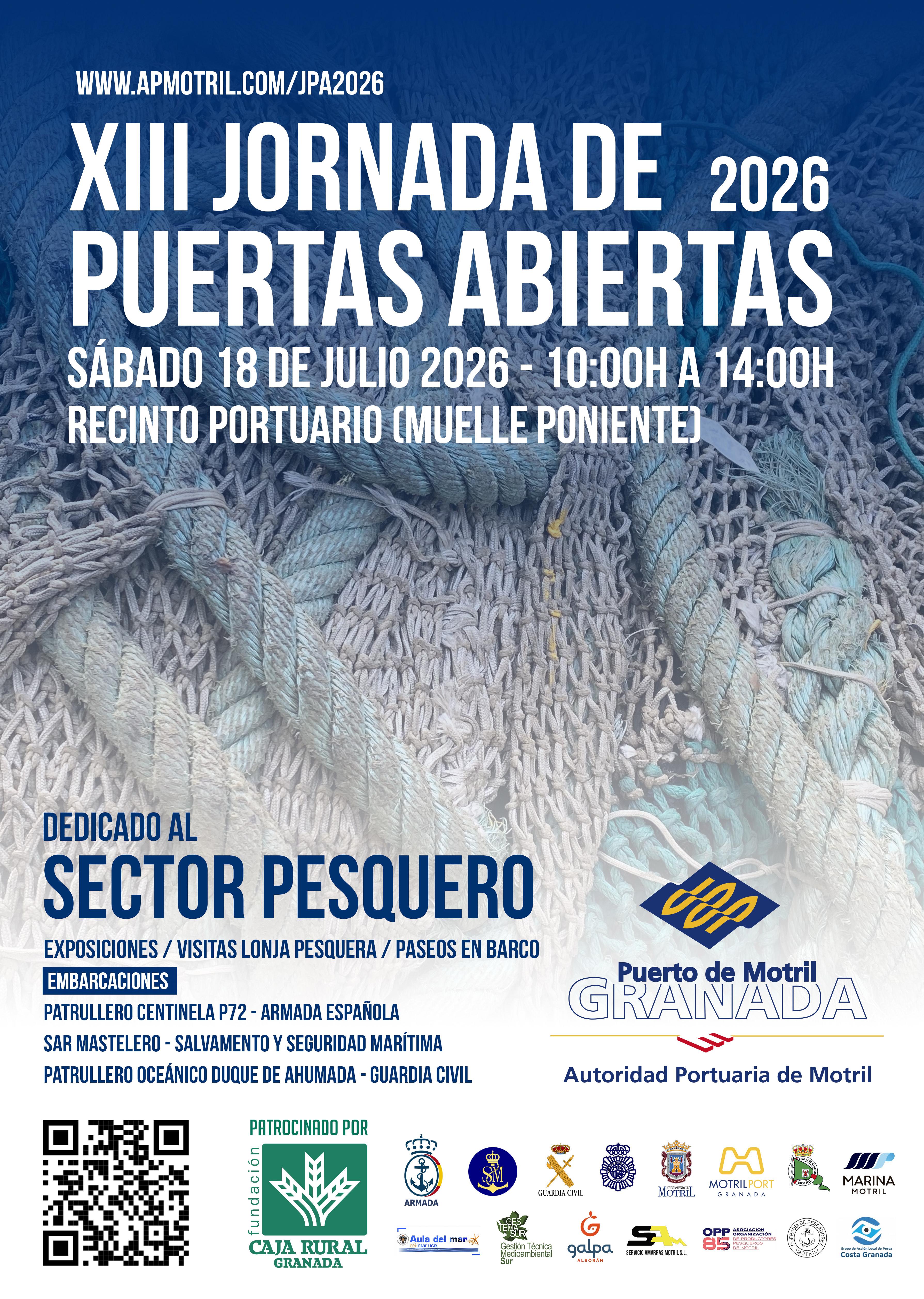El Puerto de Motril celebra el 18 de julio una nueva Jornada de Puertas Abiertas - Noticia Puerto de motril